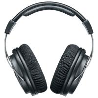 Shure Professionele premium gesloten hoofdtelefoon, helder, verlengde hoge tonen en warme, nauwkeurige bas, aluminiumlegering en koolstofvezel constructie, alcantara oorkussens, afneembare kabel, - thumbnail