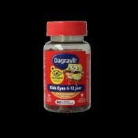 Dagravit Oogsupport Kids Eyes 6-12 Jaar Multivitaminen met Luteïne Gummies - thumbnail