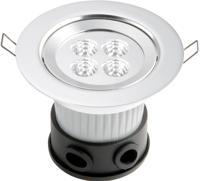 KonstSmide Inbouwspot ledVeranda plafond - 7097-000 - thumbnail