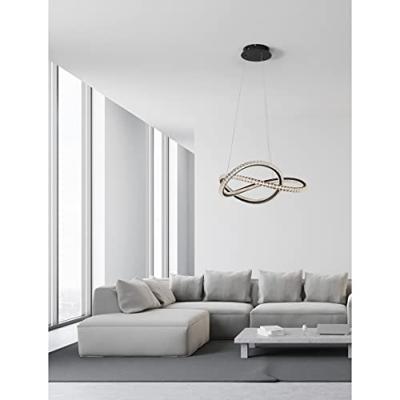 Lyora Design hanglampGinevra zwart Ø 58cm - 9748160