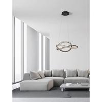 Lyora Design hanglampGinevra zwart Ø 58cm - 9748160 - thumbnail