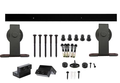 Intersteel Schuifdeursysteem Basic Top - mat zwart - thumbnail