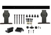 Intersteel Schuifdeursysteem Basic Top - mat zwart - thumbnail