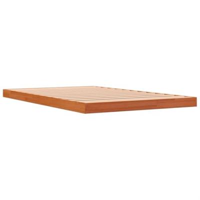 Bedframe massief grenenhout wasbruin 120x200 cm Bedframe massief grenenhout wasbruin 120x200 cm