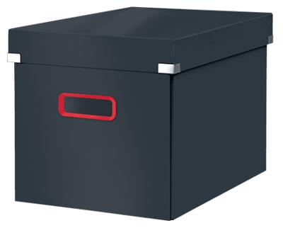 Leitz Cosy Click & Store kubus grote opbergdoos, grijs