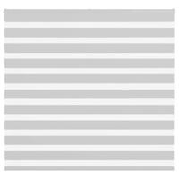 VidaXL Zebra rolgordijn 160x150 cm stofbreedte 155,9 cm lichtgrijs - thumbnail