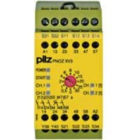 PILZ PNOZ XV3 30/24VDC 3n/o 2n/o t Veiligheidsschakelapparaat Voedingsspanning (num): 24 V/DC 3x NO (b x h x d) 45 x 87 x 121 mm 1 stuk(s) - thumbnail