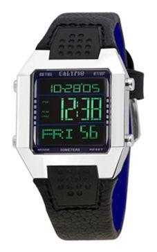 Horlogeband Calypso K5334-7 (BC04708) Leder Zwart 18mm Horlogeband Calypso K5334-7 (BC04708) Leder Zwart 18mm