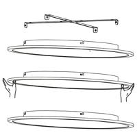 Eglo Led plafonniereSarsina 60cm - 97503 - thumbnail