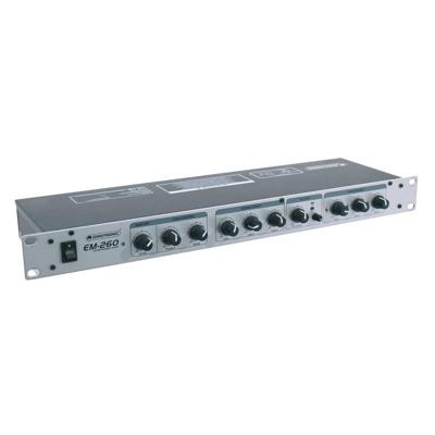 Omnitronic EM-260 6-kanaals mixer