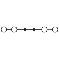 Phoenix Contact 3048823 Doorgangsklem 6.2 mm Schroeven Grijs 50 stuk(s) - thumbnail