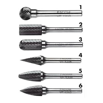 Facom vfa frezen - vijlen n4 d 6mm l 18mm - VFA.606