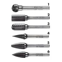 Facom vfa frezen - vijlen n4 d 6mm l 18mm - VFA.606 - thumbnail