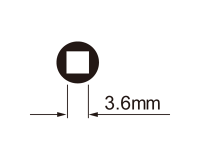 IceToolz Spaaknippelsleutels 12d5 voor 3,6mm (vierkante) nippels IceToolz Spaaknippelsleutels 12d5 voor 3,6mm (vierkante) nippels