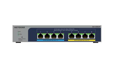 Netgear 8-port Multi-Gigabit (2.5G) Ultra60 PoE++ Ethernet Plus Switch MS108EUP Netgear 8-port Multi-Gigabit (2.5G) Ultra60 PoE++ Ethernet Plus Switch MS108EUP