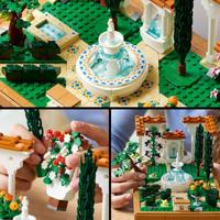 LEGO icons 10359 tuin met fontein - thumbnail