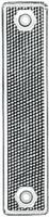 HELLA rückstrahler backlight 40x180white w.2f.holes 6mm - thumbnail