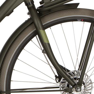 Cortina voorvork e-u4 fam mm elegance green matt