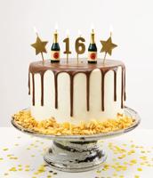 Taartkaarsjes Set 16 Jaar (6st) - thumbnail