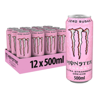 Monster energy ultra strawberry dreams zero sugar blik (12x 500ml) (kopie amazon) - thumbnail