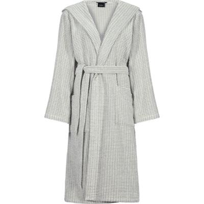 Cawö Cawo Dames Home Badjas met Capuchon, extra licht 6137 S natur-zirbe