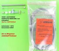 Kabelset Slurf Rem TS302 Zilver - thumbnail