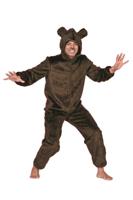 Beren kostuum bruin - thumbnail