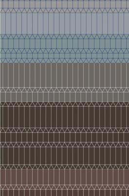 Moooi Carpets - Zigzag Grey - 200x300 cm Vloerkleed