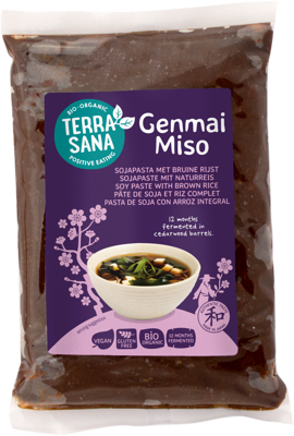 TerraSana Genmai miso eko bio 400 Gram