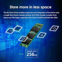 Transcend 32 GB SATA M.2 SSD 2260 harde schijf SATA 6 Gb/s Retail TS32GMTS600S - thumbnail