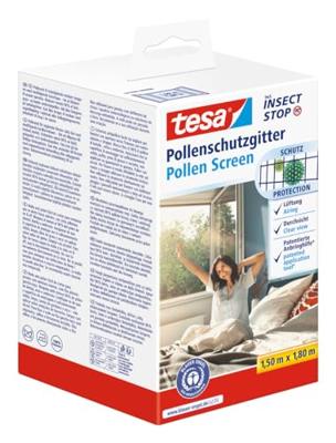 tesa 55296-00000-00 Pollenrooster (b x h) 1500 mm x 1800 mm Antraciet 1 stuk(s) - thumbnail