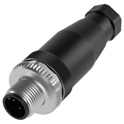 BALLUFF BCC06YA Sensor/actuator connector, niet geassembleerd M12 x 1 Aantal polen (sensoren): 5 1 stuk(s)