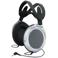 Koss UR40 stereo on-ear lichte hoofdtelefoon draagbaar opvouwbaar compatibel met iPhone, iPad en iPod, Android smartphones, tablets en MP3-spelers - zilver - thumbnail