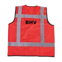 RWS veiligheidsvest BHV rood - RWS veiligheidsvest BHV rood - thumbnail
