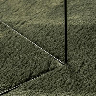 VidaXL Vloerkleed huarte laagpolig zacht wasbaar 160x160 cm bosgroen VidaXL Vloerkleed huarte laagpolig zacht wasbaar 160x160 cm bosgroen