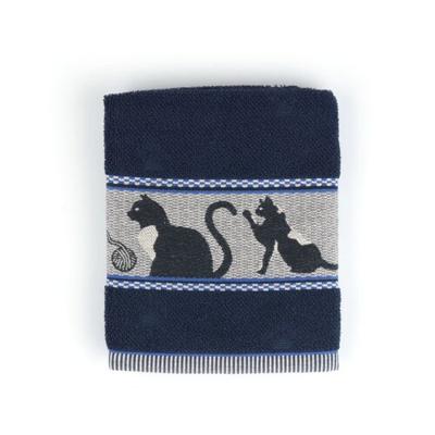 Bunzlau Castle Bunzlau Castle Cats keukendoek 53x60 Dark Blue
