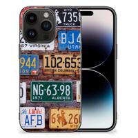 iPhone 15 Pro Silicone Back Case Kentekenplaten - thumbnail