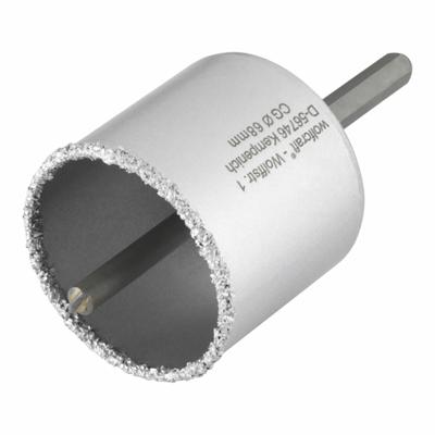 Wolfcraft Boorkroon | HM | Met schacht en boor | Ø68mm | 1 stuk - 3896000 Wolfcraft Boorkroon | HM | Met schacht en boor | Ø68mm | 1 stuk - 3896000