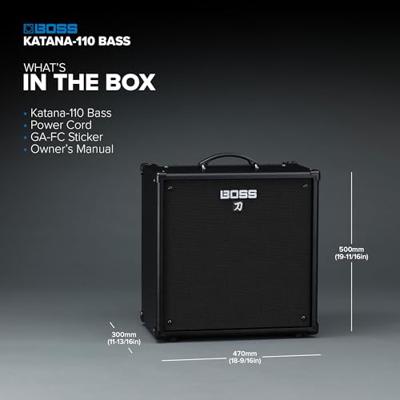 Boss Katana-110 Bass 60 Watt basgitaarversterker combo