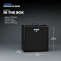 Boss Katana-110 Bass 60 Watt basgitaarversterker combo - thumbnail
