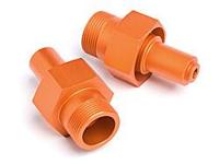 24mm front hex hub (orange/2pcs) - thumbnail