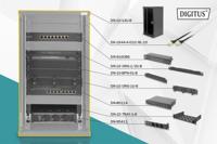 Digitus DN-10-SET-3-B rack 12U Vrijstaande rek Zwart - thumbnail