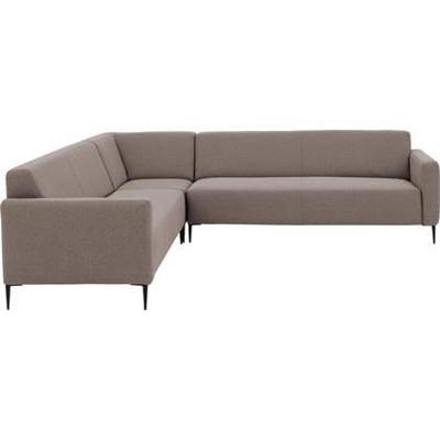 Goossens Bank Key West grijs, stof, 3-zits, modern design