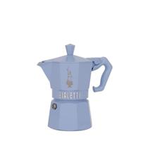 Italiaanse Koffiepot Bialetti MOKA EXCLUSIVE Blauw Aluminium 3 Koppar - thumbnail