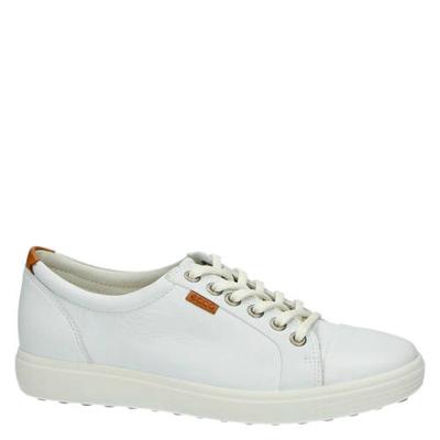 Ecco Soft 7 comfort leren veterschoenen wit Ecco Soft 7 comfort leren veterschoenen wit