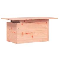 Tuintafel 100x50x75 cm massief douglashout - thumbnail