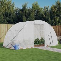 VidaXL Tuinkas met stalen frame 8 m² 4x2x2 m - thumbnail