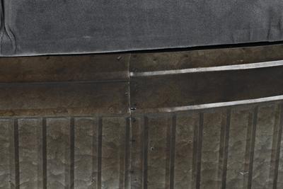 Kruk DKD Home Decor Grijs Metaal 117 x 42 x 47 cm