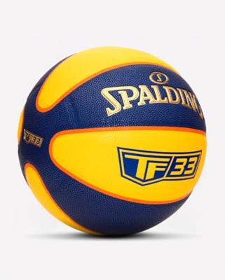Spalding Basketbal TF-33 indoor outdoor Goud geel blauw 84352Z maat 6