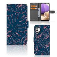 Samsung Galaxy A32 4G Hoesje Palm Leaves - thumbnail